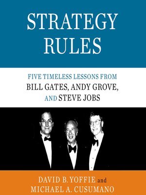 cover image of Strategy Rules